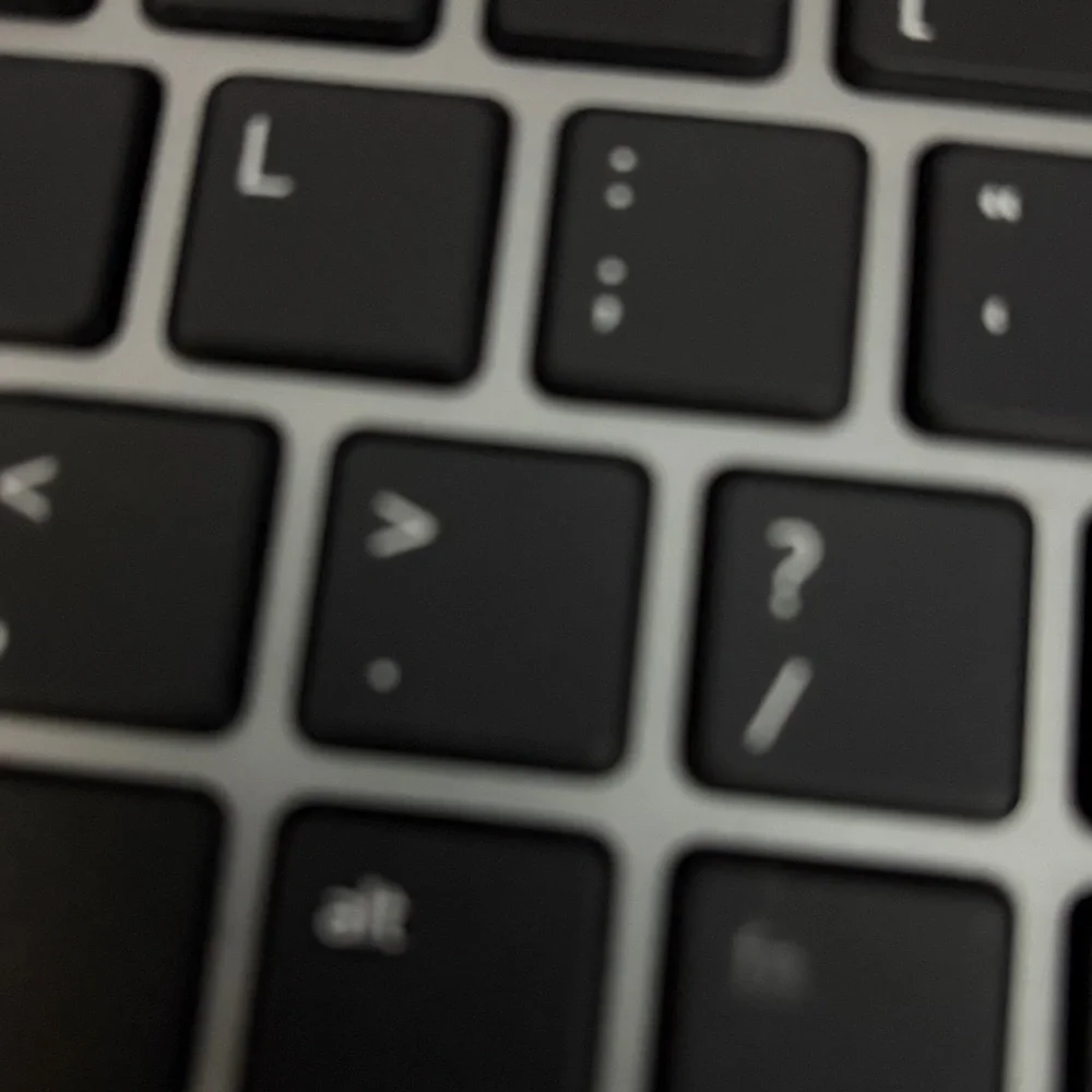 Sleek Black and Silver Laptop Keyboard